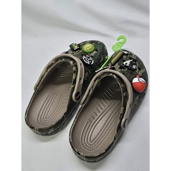 Luke Combs X Crocs Mens 4/ Womens 6 Classic Clog Bootlegger Camo- NEW - Picture 5 of 11